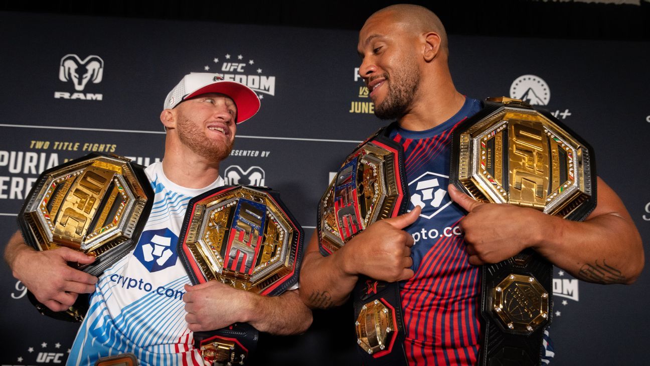 MMA Divisional Rankings: Top Fighters Across UFC and PFL
